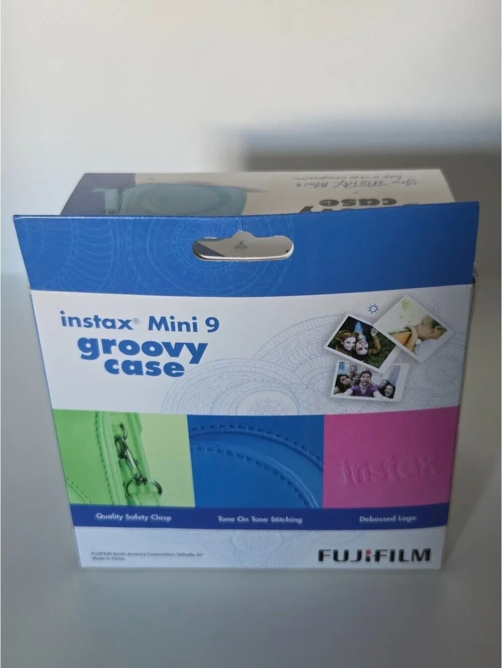 Fujifilm Instax Mini 9 Groovy Camera Case With Strap Grey